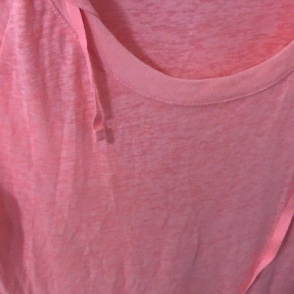 Peach pink thin long sleeve workout hoody - Picture 2 of 2